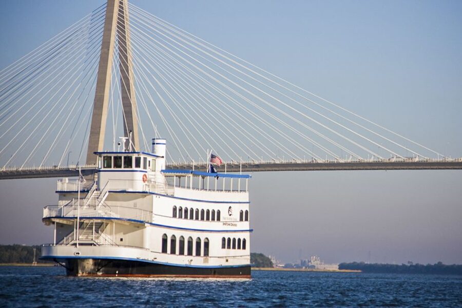Charleston: Sightseeing Harbor Tour & Dolphin Watch - Castle Pinckney and smaller pieces of the story
