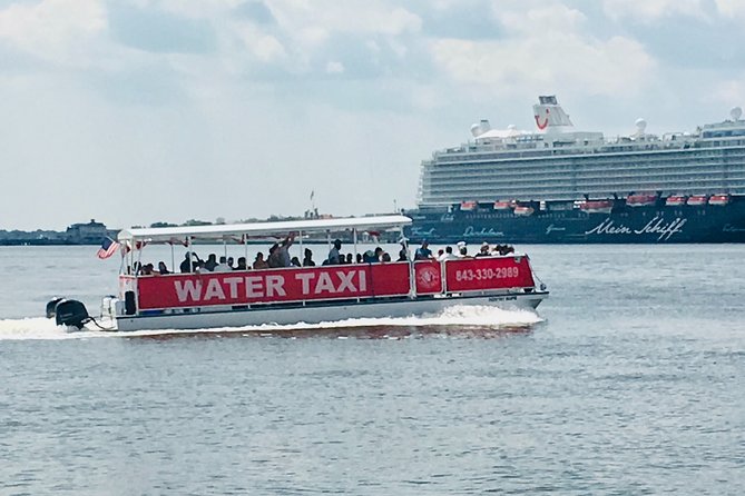 Charleston Water Taxi Cruise with Dolphin Sighting - A harbor ride that also gets you around