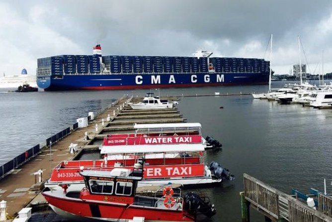 Charleston Water Taxi Cruise with Dolphin Sighting - Aquarium Wharf and the Maritime Center