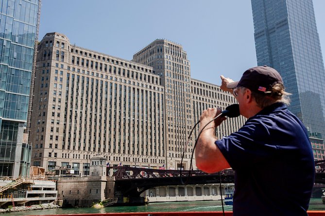 Chicago Architecture River Cruise - The Wrigley Building and Tribune Tower