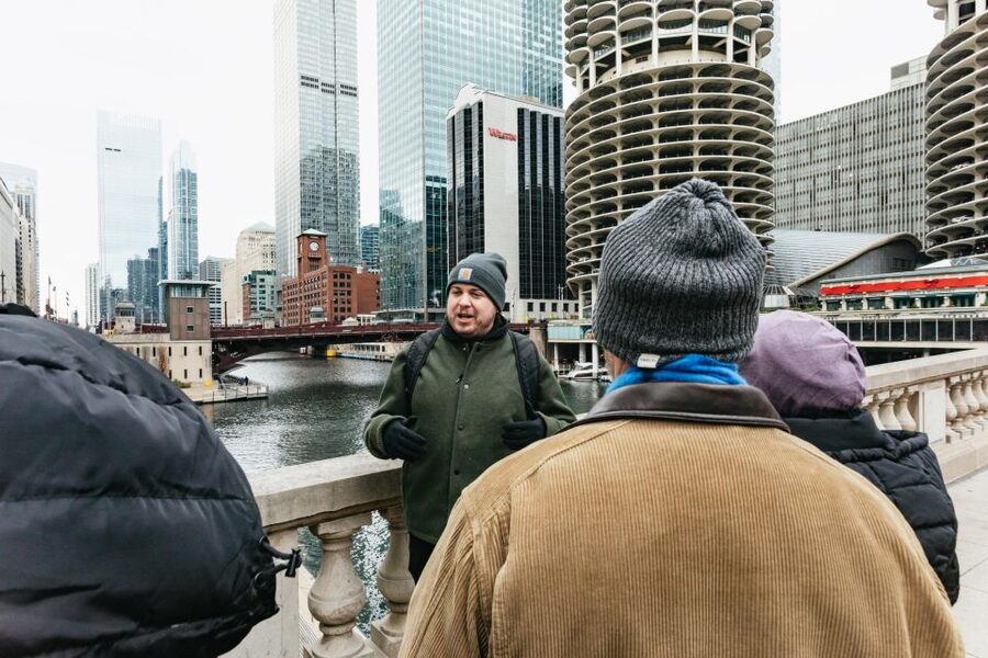 Chicago: Gangsters and Ghosts Guided Walking Tour - Chicago Riverwalk and the city’s darker edge