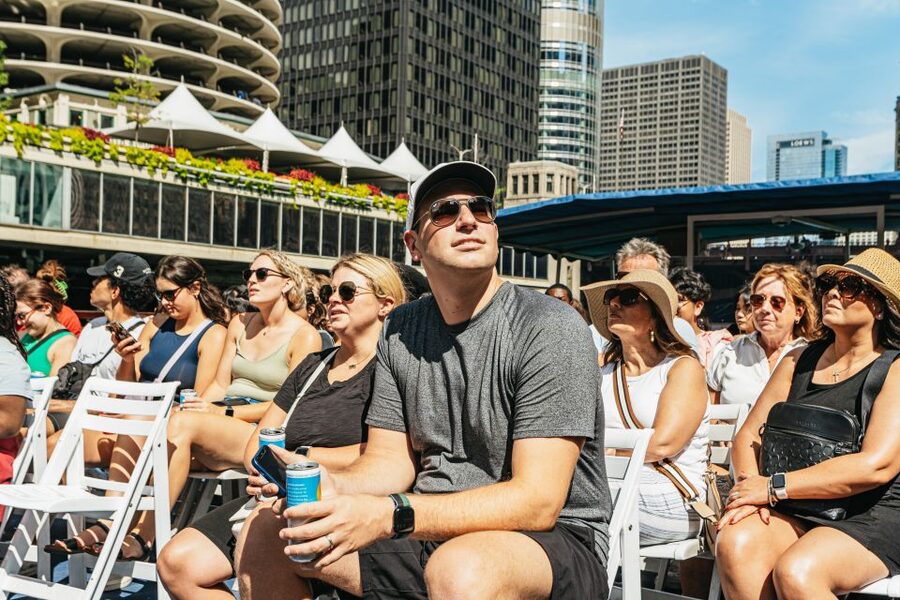 Chicago River: 1.5-Hour Guided Architecture Cruise - Marina City and the modern riverfront