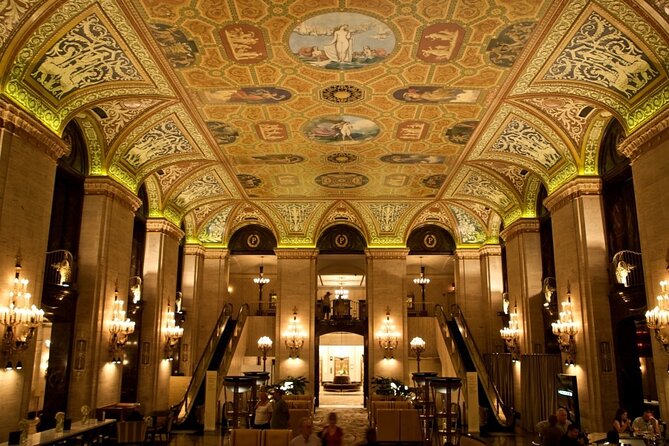 Chicago's Secret Interiors Architectural Walking Tour - Marquette Building mosaics and the Chicago window