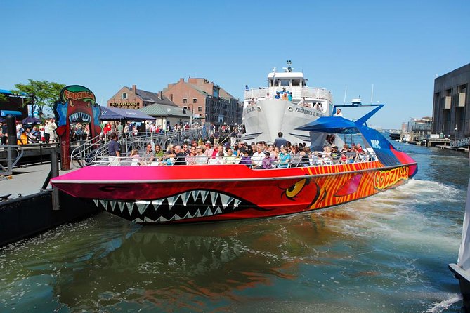 City Cruises Boston Codzilla High-Speed Thrill Boat Ride - The crew and the Codzilla story