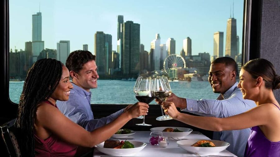 City Cruises Chicago: Premier Lunch or Dinner Cruise - Boarding at Navy Pier without a last-minute scramble