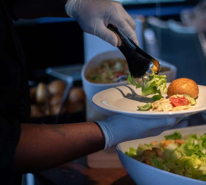 City Cruises Norfolk: Lunch, Brunch, or Dinner Buffet Cruise - The Elizabeth River views and Navy ships
