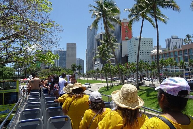 City Half Day Tour of Miami by Bus with Sightseeing Cruise - Starting on Lincoln Road in an open-top bus