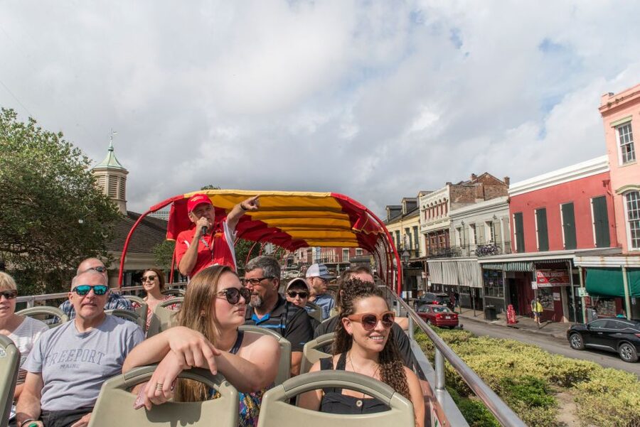 City Sightseeing New Orleans HOHO Bus Tour & Bookable Extras - Why this bus works well on a first New Orleans day