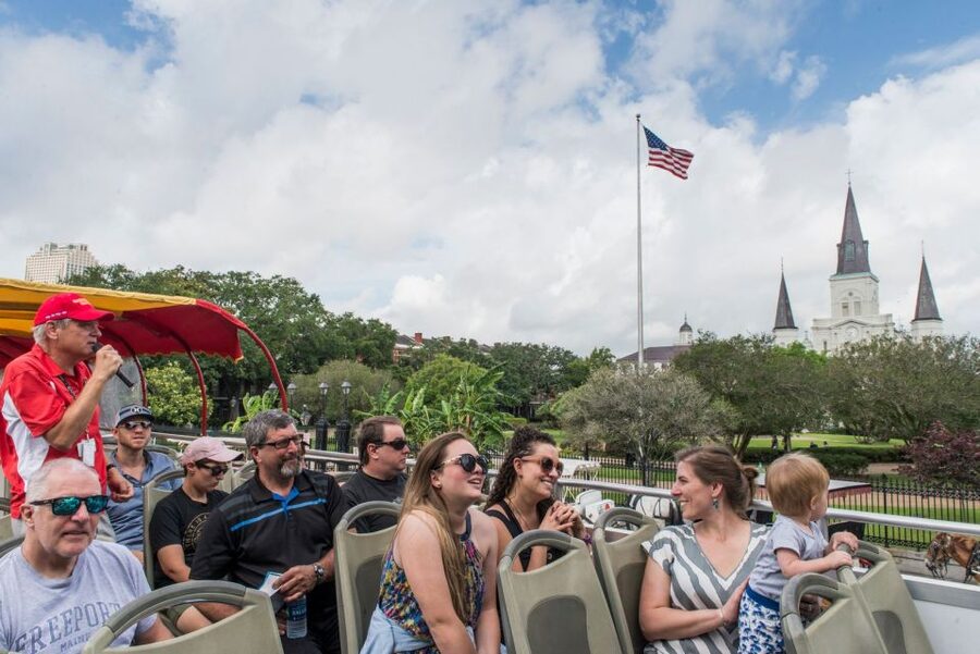 City Sightseeing New Orleans HOHO Bus Tour & Bookable Extras - Tremé, Basin Street, and the downtown core