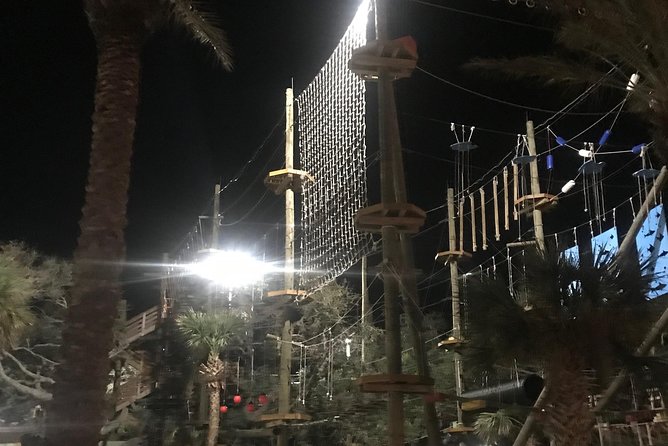 Cocoa Beach Aerial Adventures ticket - How the seven-course progression works