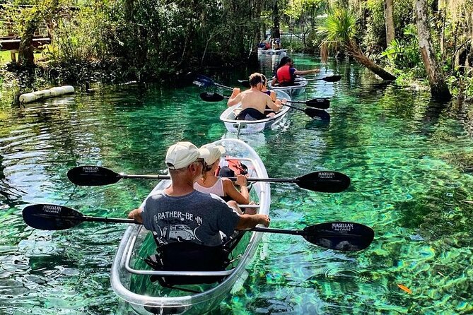 Crystal River Three Sisters Springs and Manatee Clear Kayak Tours - Key points to know before you book