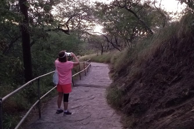 Diamond Head Crater - The stairs and the final climb