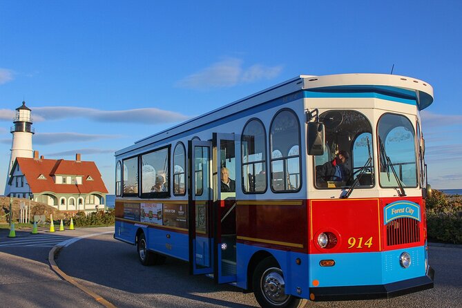 Discover Portland City and Lighthouse Tour - The trolley ride begins by the working waterfront