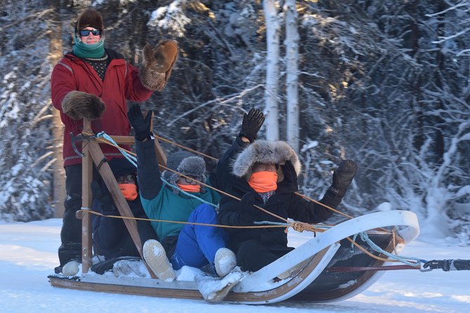 Dog Sledding and Mushing Experience in North Pole - Getting fitted for serious winter gear