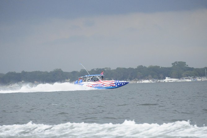 Dolphin-Watching Speedboat Cruise in Destin Harbor - A family outing with some extra play