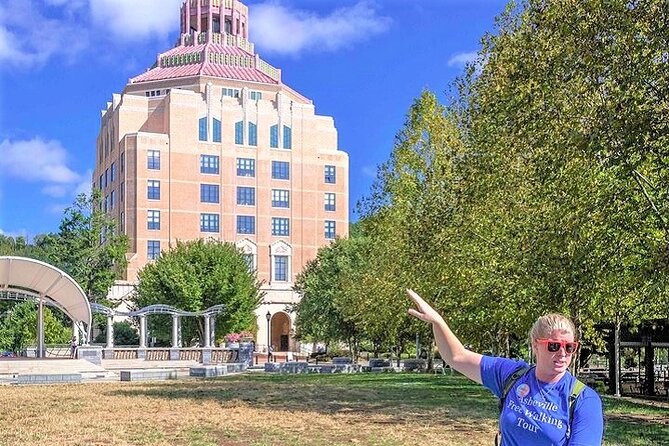 Downtown Asheville Tip-Based Sightseeing Walking Tour - Pack Square connects Asheville’s buildings to its civic past