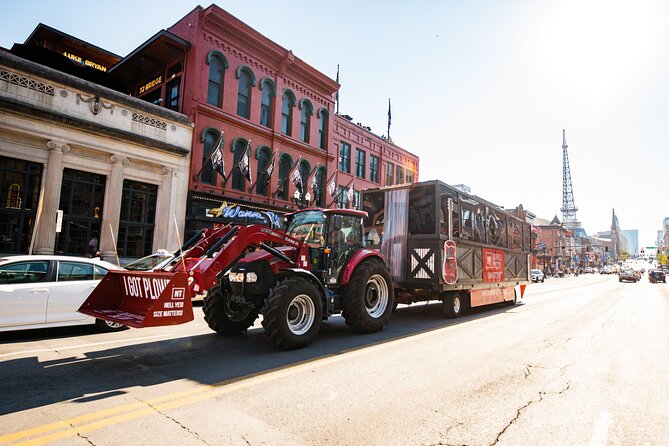 Downtown Nashville Public Party Tractor 21+ Only - Who should book this party wagon?