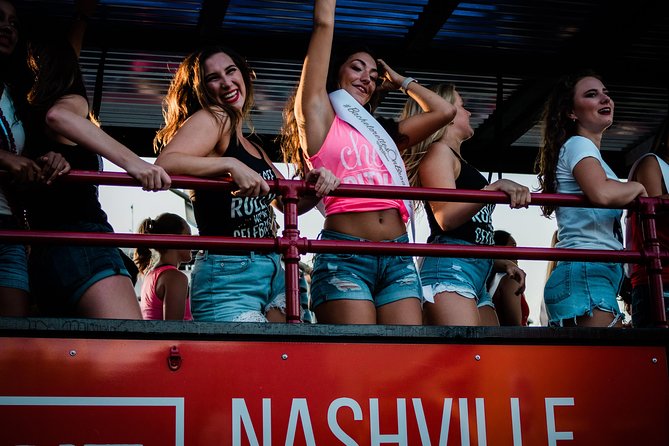 Downtown Nashville Public Party Tractor 21+ Only - Settling into the wagon