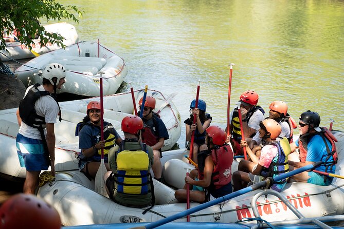 Durango 1/4 Day Rafting Trip - Lower Animas River - Getting ready at 50 Animas View Drive