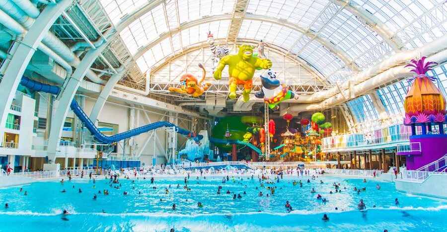 East Rutherford: Dreamworks Indoor Water Park Entry Ticket - Getting inside American Dream