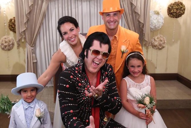 Elvis Themed Wedding or Vow Renewal at Graceland Wedding Chapel - What the $183 price really buys you
