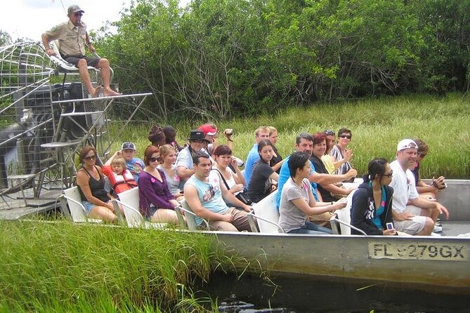 Everglades Airboat Tour from Fort Lauderdale with transportation - Wildlife, scenery, and the alligator presentation