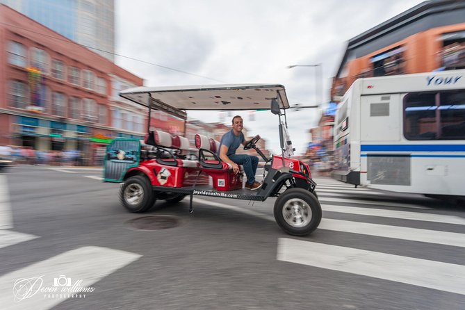 Explore the City of Nashville Sightseeing Tour by Golf Cart - Why a Golf Cart Works Well in Nashville