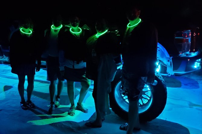Florida Bioluminescence Kayaking Tour (Titusville) - Blue water under a Florida night sky