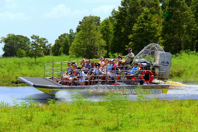 Florida Everglades Airboat Tour and Wild Florida Admission with Optional Lunch - What the airboat ride feels like