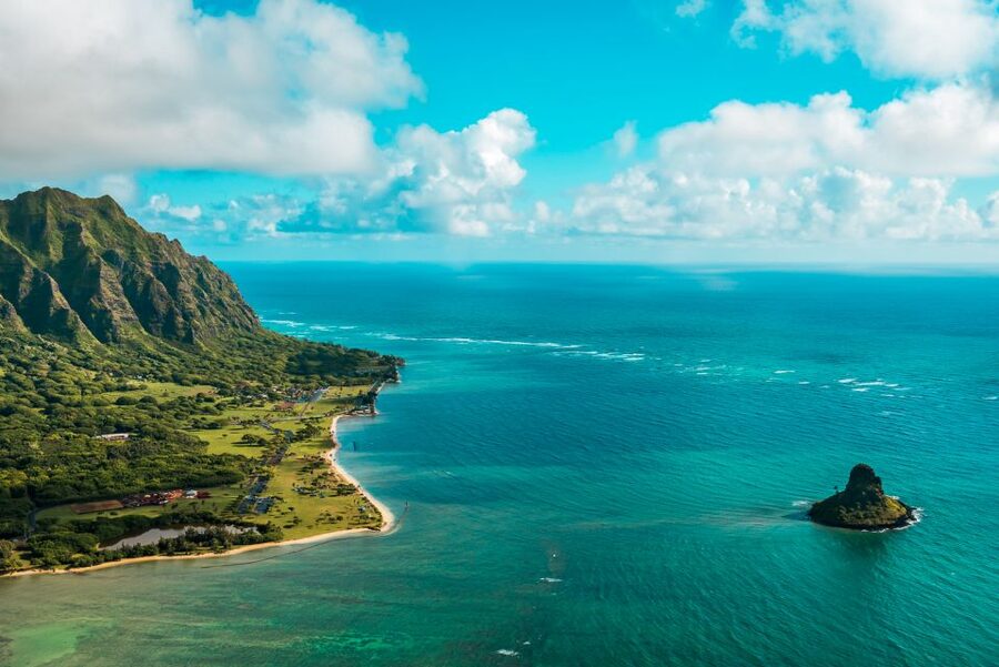 From Honolulu: Oahu 60min Helicopter Tour with Doors Off/On - Kaʻaʻawa Valley and Sacred Falls