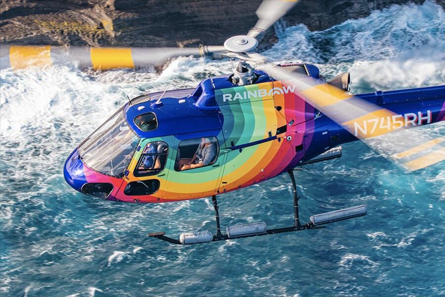 From Honolulu: Oahu 60min Helicopter Tour with Doors Off/On - Waikiki and Diamond Head from the air