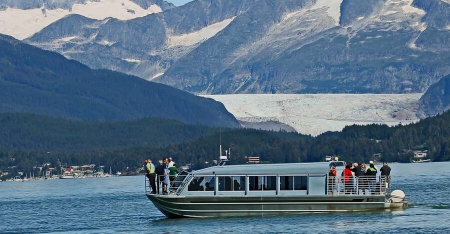 From Juneau: Whale Watching Cruise with Snacks - A small boat built for Juneau weather