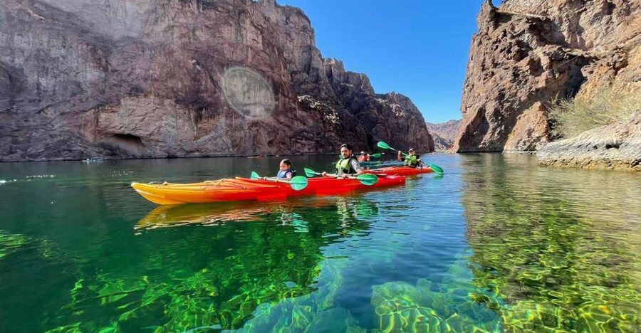 From Las Vegas: Emerald Cave Guided Kayak Tour with Shuttle - Key points to know before you book