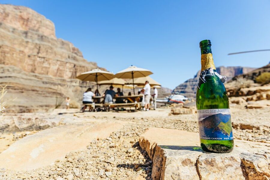 From Las Vegas: Grand Canyon Helicopter Tour with Champagne - Why the landing matters more than the flyover