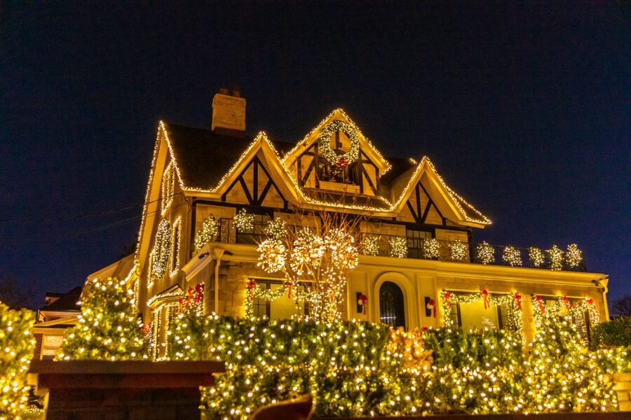 From Manhattan: 4-Hour Dyker Heights Holiday Lights Bus Tour - The one-hour walk through Dyker Heights