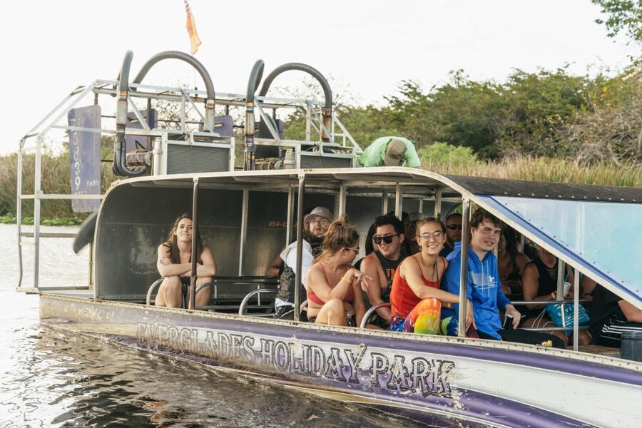 From Miami: Everglades Airboat, Wildlife Show & Bus Transfer - From Miami streets to the River of Grass
