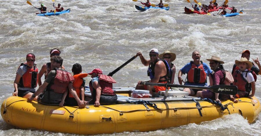 From Moab: Colorado River Guided Rafting Trip - Pickup from Moab and the trip to the river