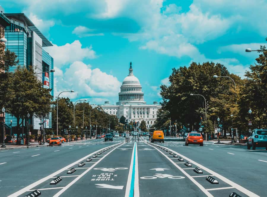 From New York City: Washington and Philadelphia 1-Day Tour - White House and Capitol Building photo stops