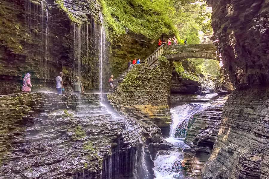 From NYC: Niagara Falls with Outlet Shopping, 2-Day Tour - The Canadian side gives you the classic panorama