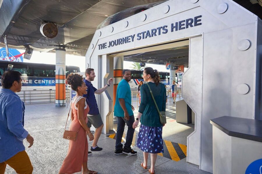 From Orlando: Kennedy Space Center Trip with Transport - The KSC Explore Bus and NASA’s working gates