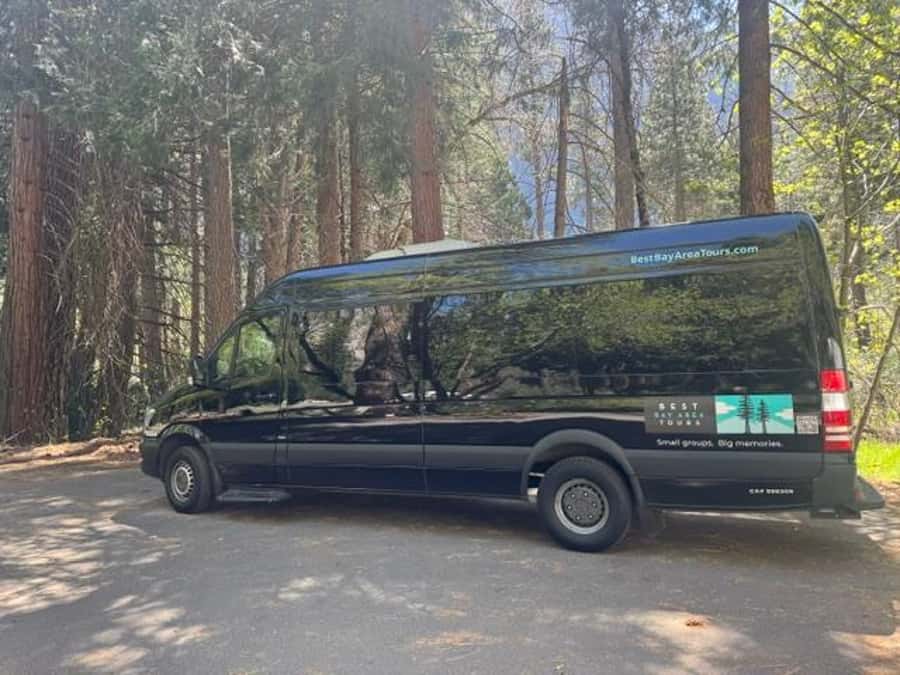From SF: Yosemite Day Trip with Giant Sequoias Hike & Pickup - El Capitan, with climbers smaller than ants