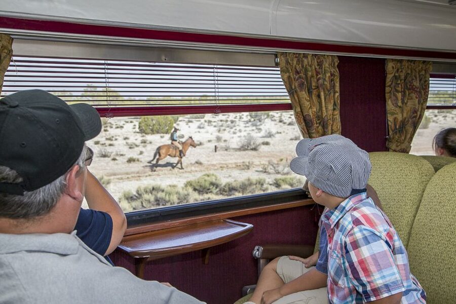 From Williams: Grand Canyon Railway Round-Trip Train Ticket - What the $117 price really covers