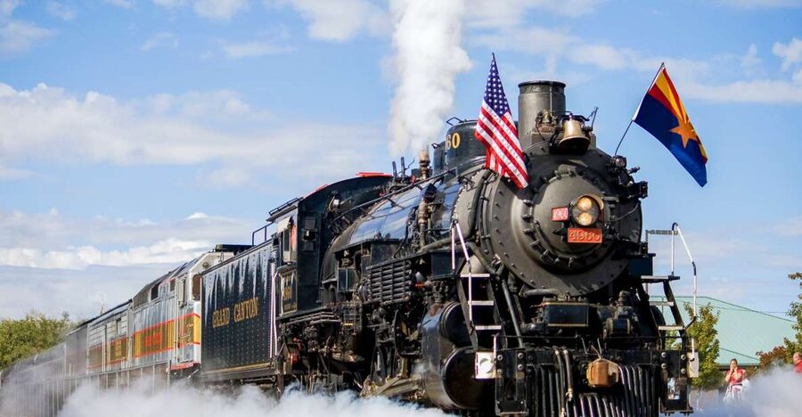 From Williams: Grand Canyon Railway Round-Trip Train Ticket - The onboard hosts make the ride feel personal