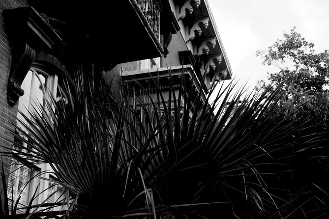 Genteel and Bard's Savannah Dark History and Ghost Encounter Walking Tour - Chippewa Square and the popular inn with a secret