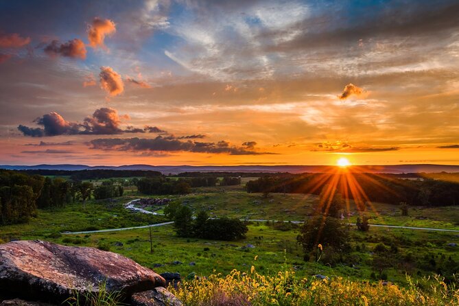 Gettysburg Battlefield Self-Guided Driving Audio Tour - Wheat Field, Peach Orchard, and the farms left behind