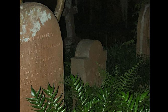 Ghosts of Charleston Night-Time Walking Tour with Unitarian Church Graveyard - Key things to know before booking