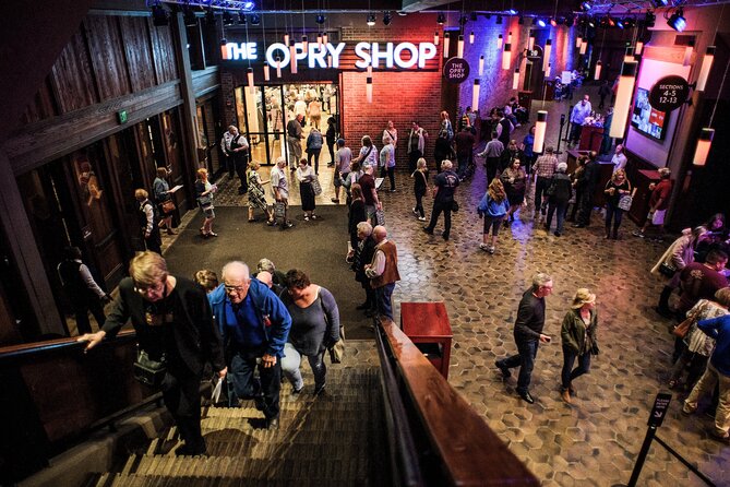 Grand Ole Opry Show Admission Ticket - Booking flexibility and practical rules