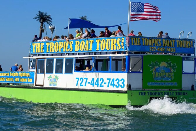 Guaranteed Dolphin Sighting Tour on Tropics Boat Tours - From the causeway to open water