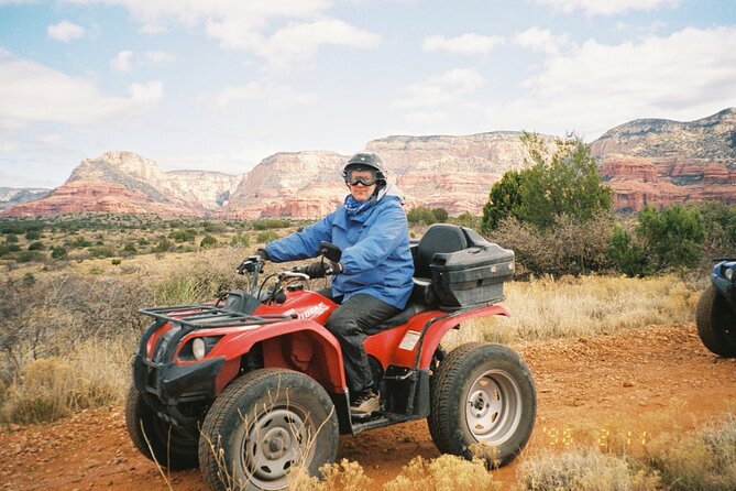Guided ATV Tour of Western Sedona - Safety training before the red dirt