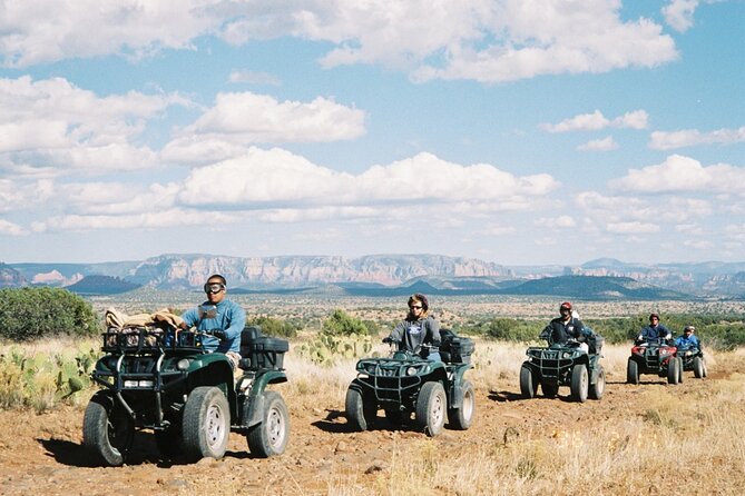 Guided ATV Tour of Western Sedona - The 15-passenger van to the trailhead